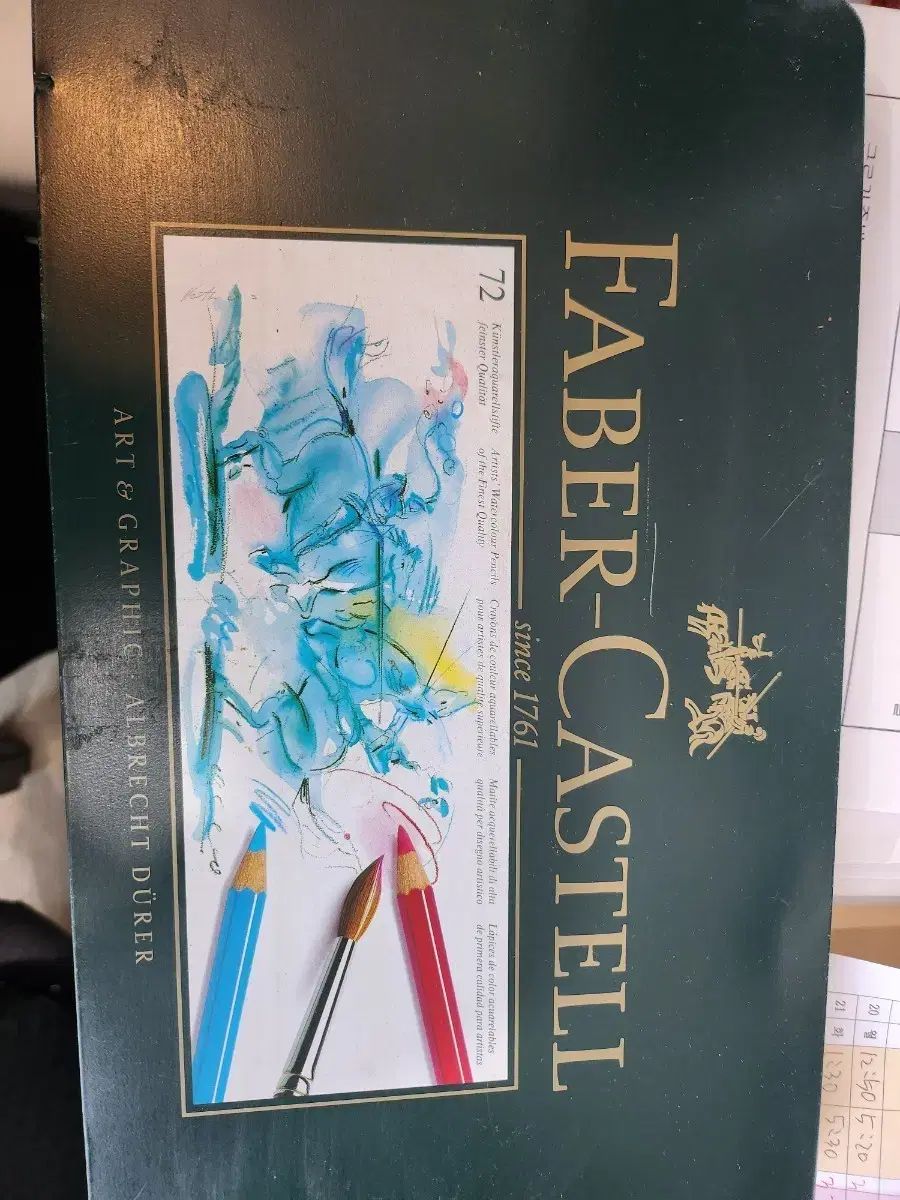 FABER-CASTELL 72色 カラー2色 なし