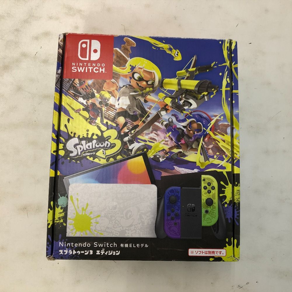 02w19838 Nintendo Switch ニンテンドースイッチ 有機ELモデル スプラトゥーン3エディション 品