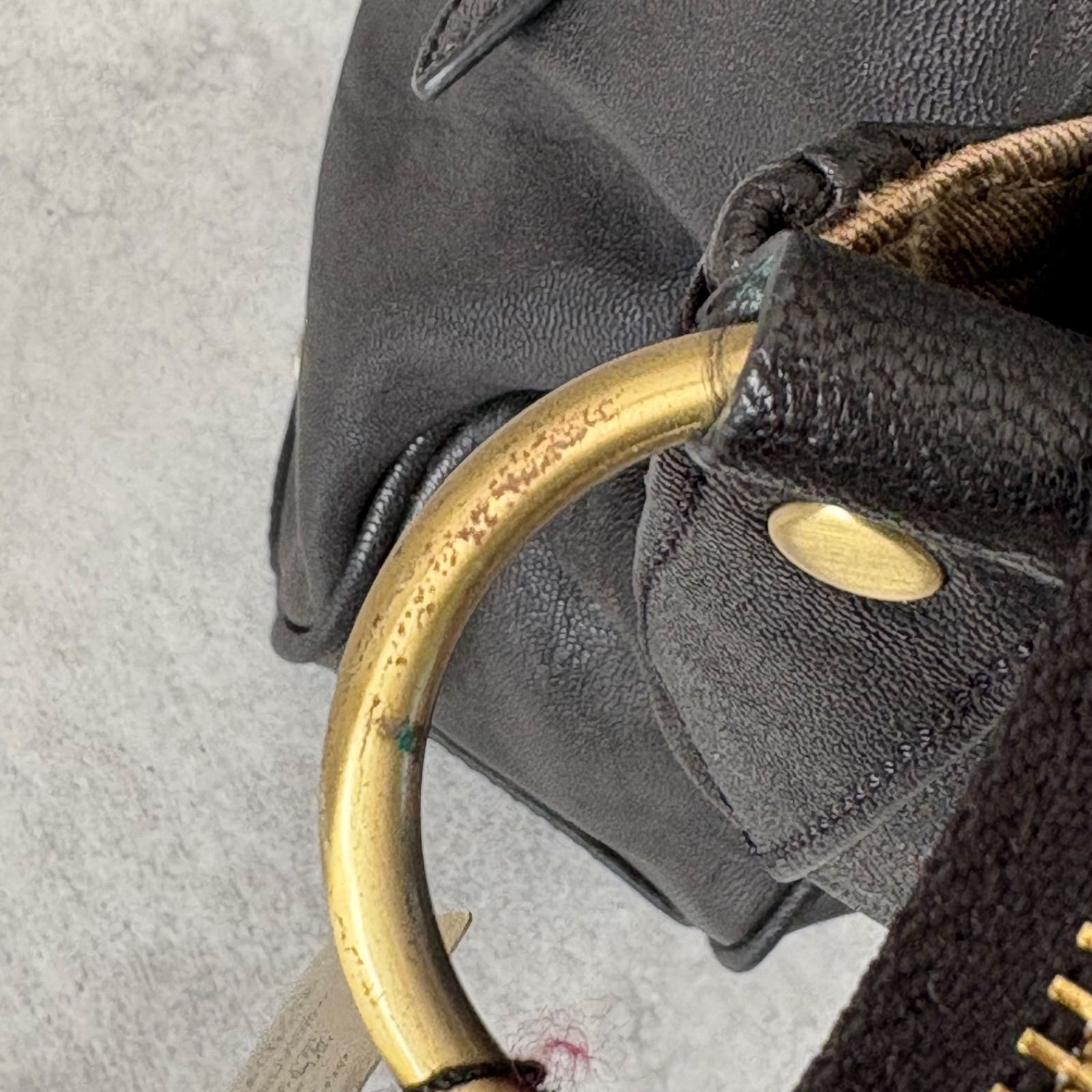 OZAMU Y2K archive レザーショルダーバッグ 2WAY ハンドバッグ 羊革 本