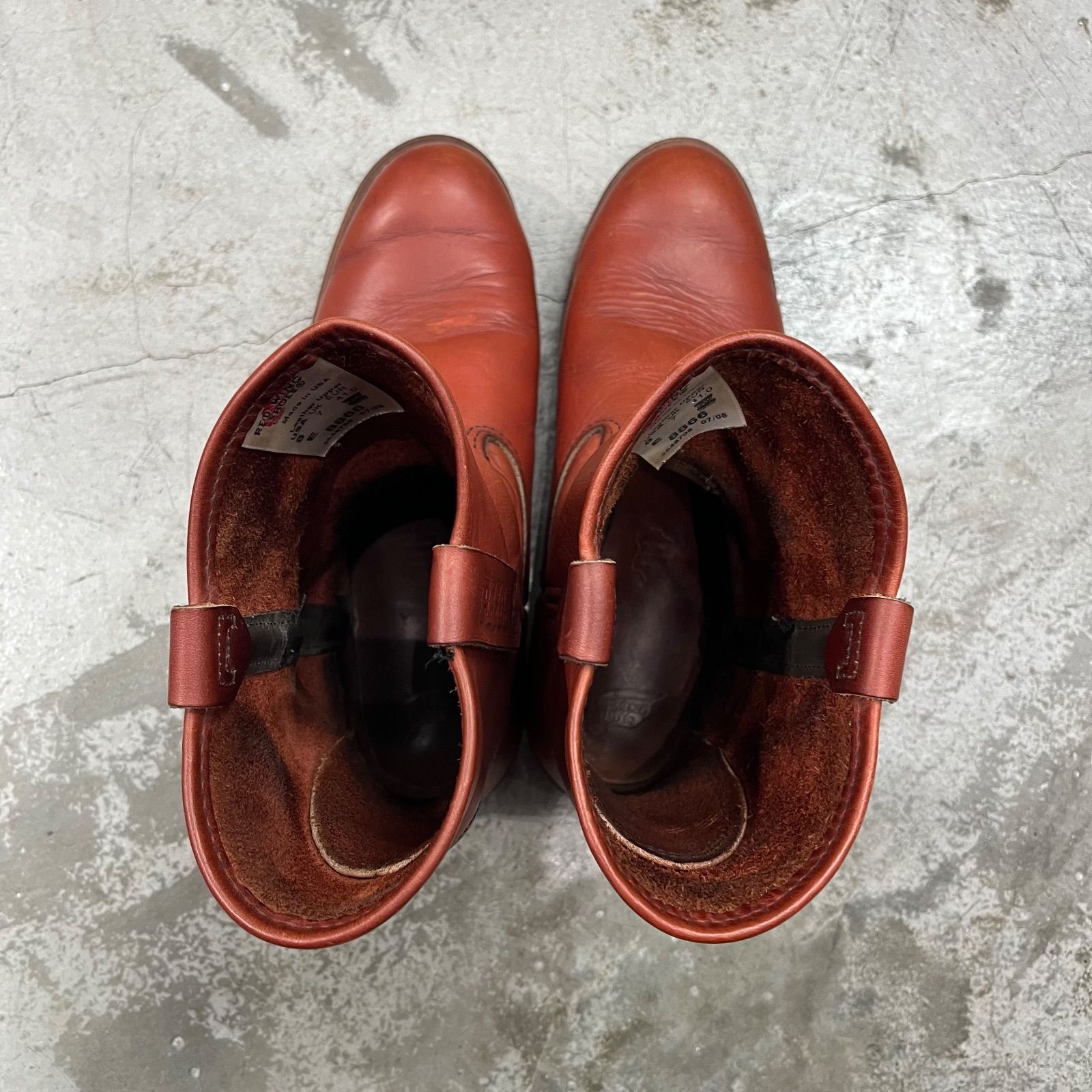 RED WING レザー ペコスブーツ レッドウィング 8866 8E 1785M1 - メルカリ