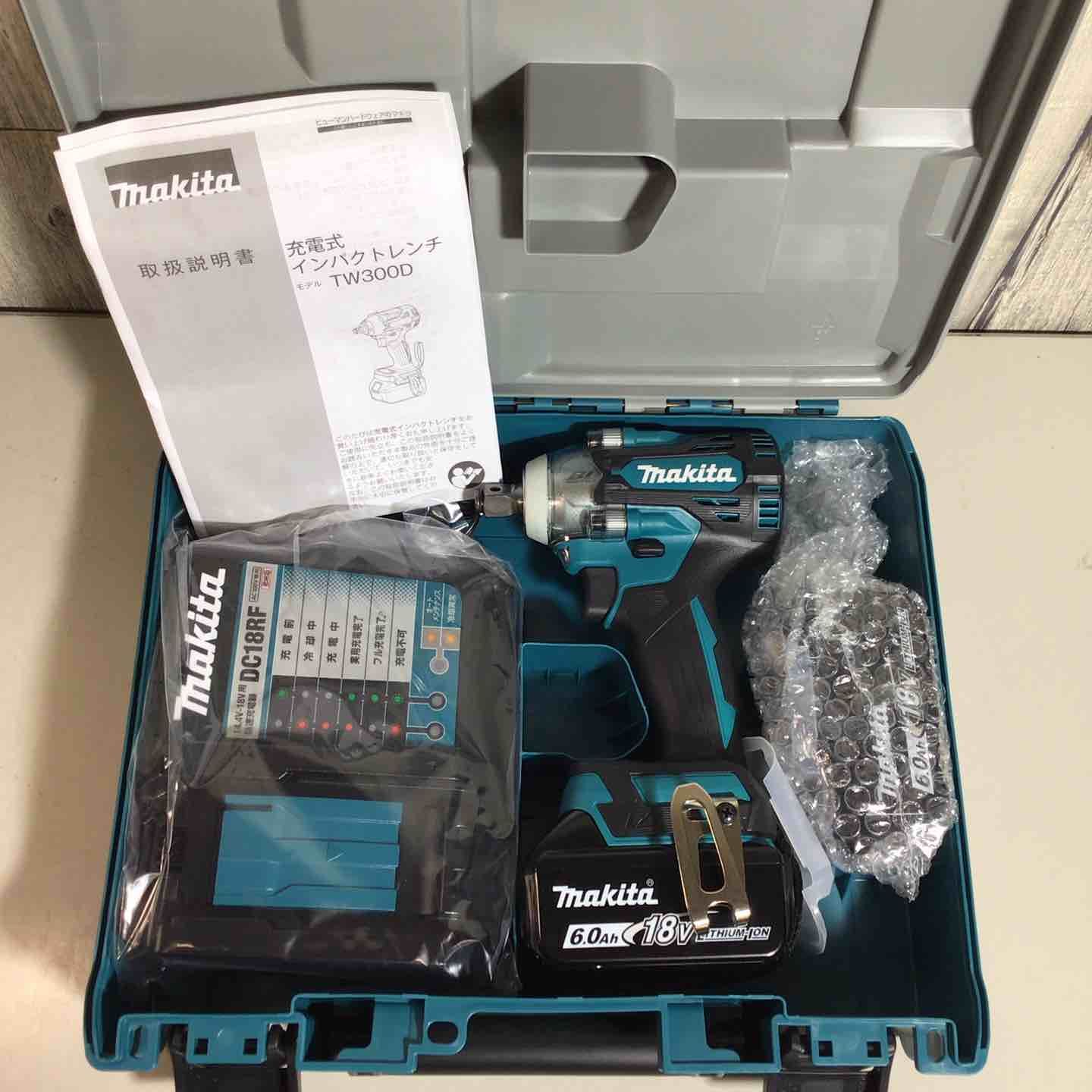 マキタ makita コードレス インパクトレンチ TW300DRGX フルセット 純正 充電式 18V 戸田店