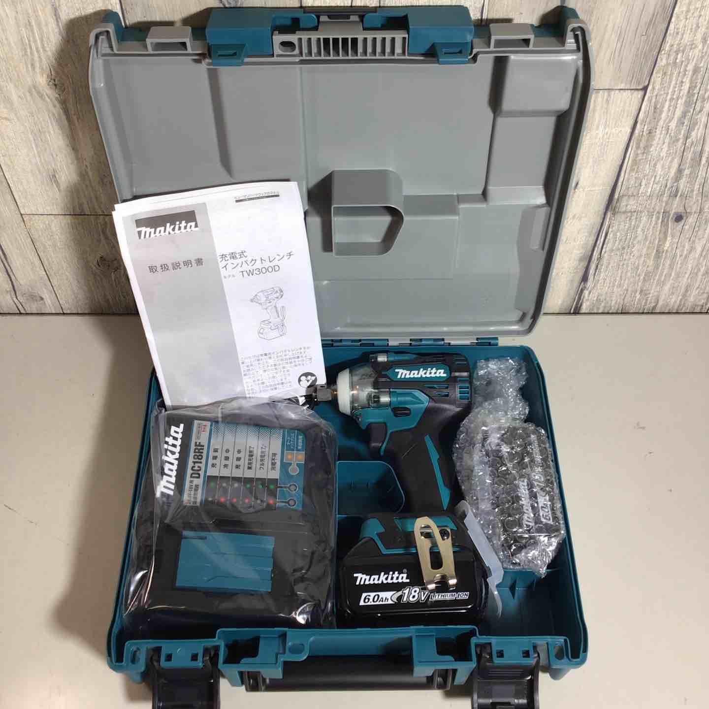 マキタ makita コードレス インパクトレンチ TW300DRGX フルセット 純正 充電式 18V 戸田店