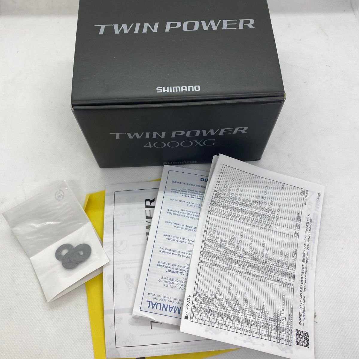 ΨΨSHIMANO シマノ スピニングリール 24ツインパワー 4000 XG 046871