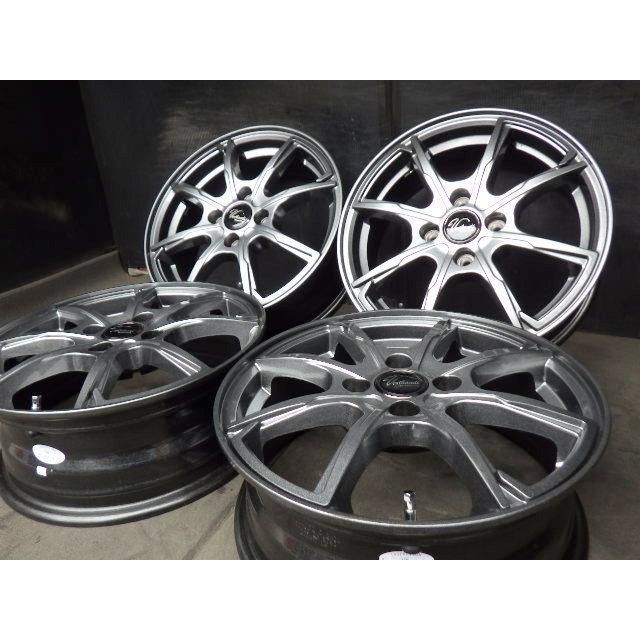 2280 T9005095▲Vertandi PW-S8▲15x5.5J 4穴 PCD100 43▲4本▲