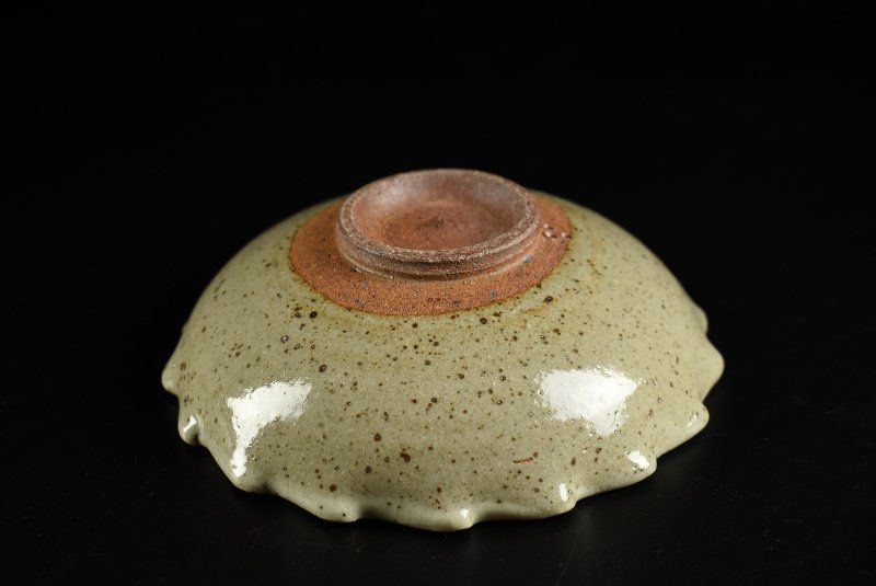 蔵A4179N】絵唐津 十三代 中里太郎右衛門窯 銘々皿 小皿 五寸皿 五客