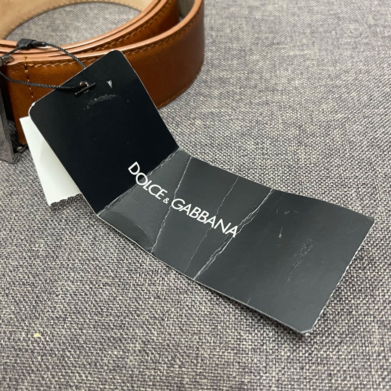 NPA】タグ付き D&G Dolce&Gabbana ドルチェ&ガッバーナ ドルガバ 牛革