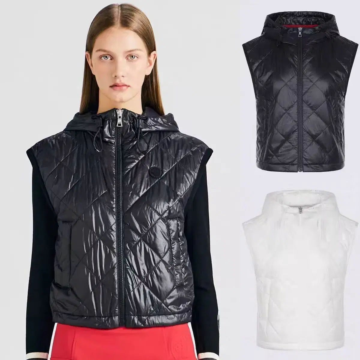 ジップアップ ベスト