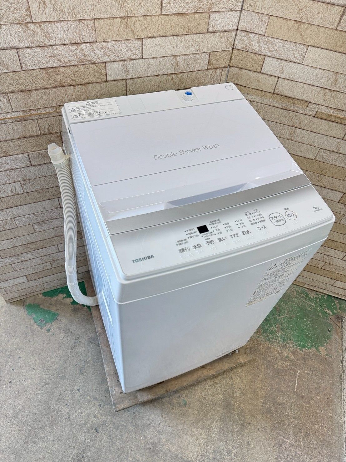 大阪 3か月保障付き 洗濯機 東芝 6 kg AW-6 GA 2 W S-203