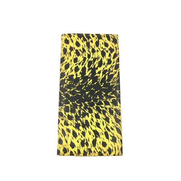 CREAM SODA 80 s レオパード 長財布 イエロー 状態 ｸﾘｰﾑｿｰﾀﾞ 24