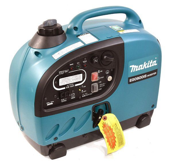 ♥ 展示品 MAKITA マキタ EG0900IS ポータブルインバータ発電機 防音型 リコイル式 定格出力0.9kVA
