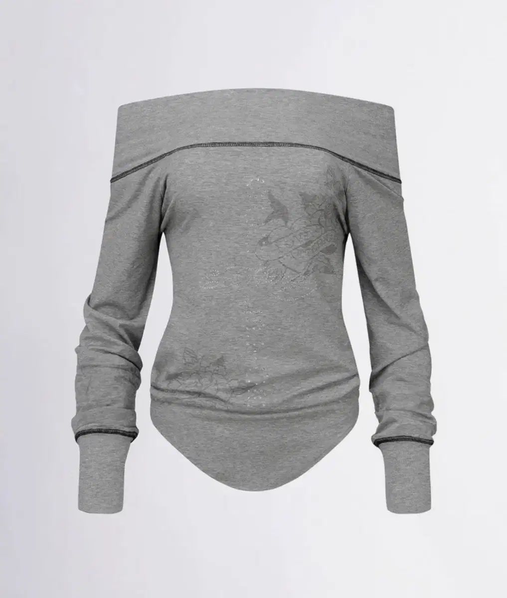 Sculptor EdHardy Raglan OffShoulder｜Sculptor Ed Hardy Raglan