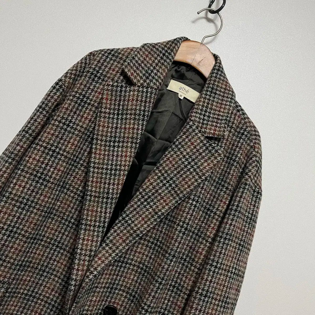 CHECK ロングコート