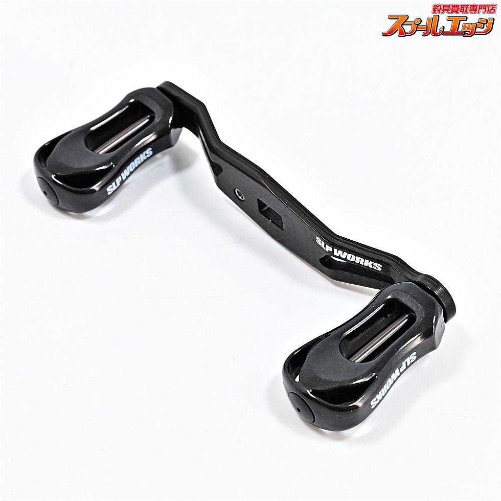 ダイワxSLPワークス RCSB 85 mmカーボンライトクランクハンドル Iシェイプザイオンハンドルノブ-ノブキャップ装着 m 42714