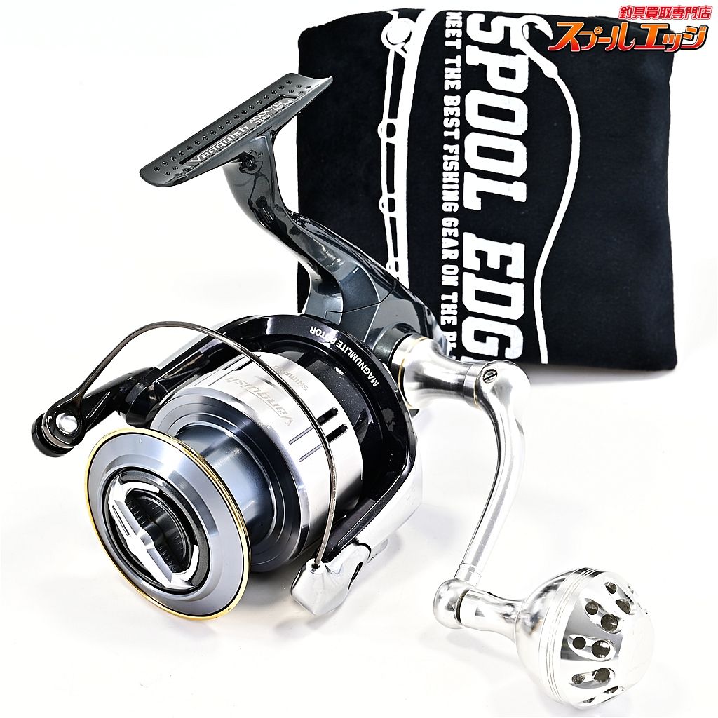 シマノ 12ヴァンキッシュ 4000XG ゴメクサス32mmカスタムハンドルノブ装着 SHIMANO Vanquish m42740