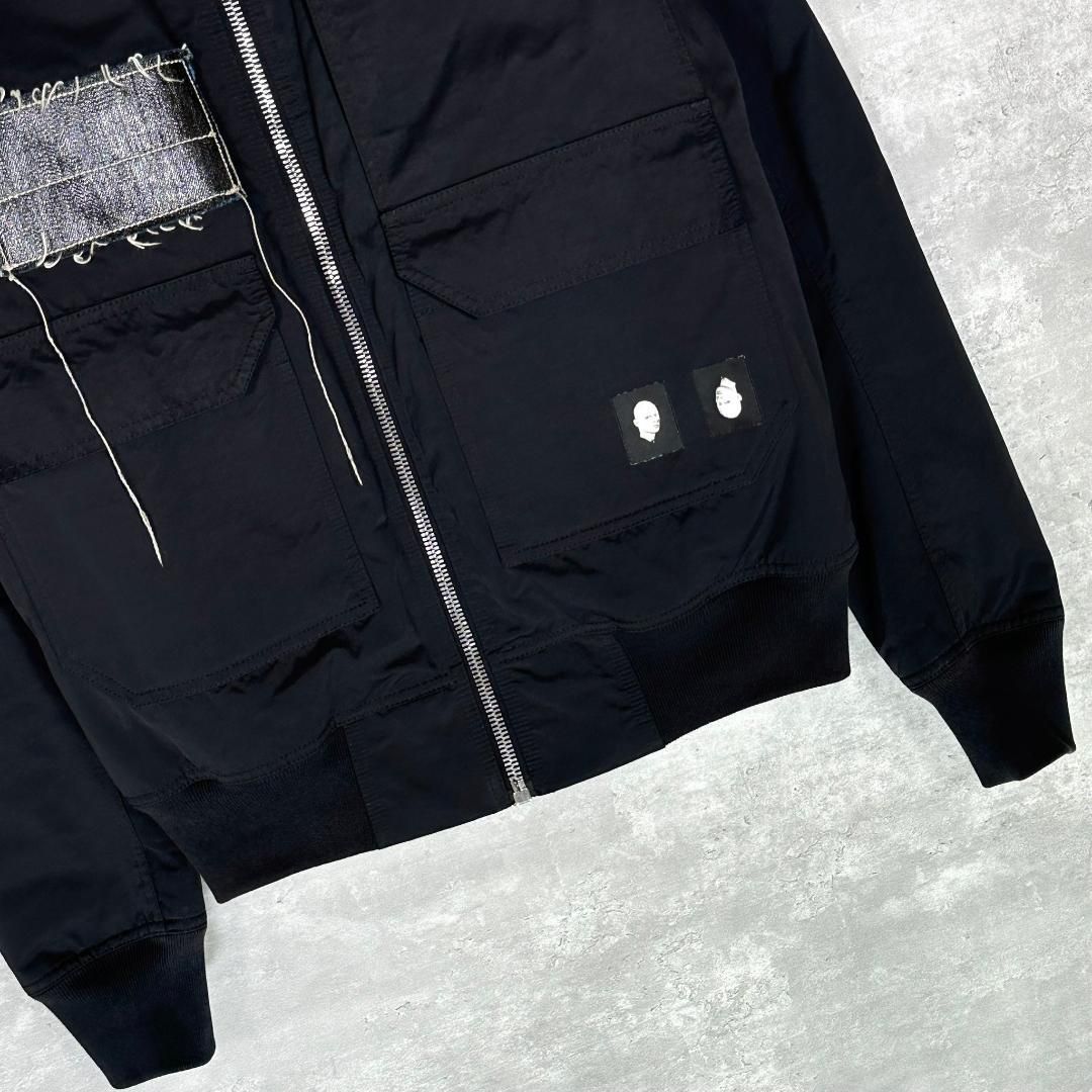 Rick Owens』リックオウエンス (S) パッチ フライトジャケット - メルカリ