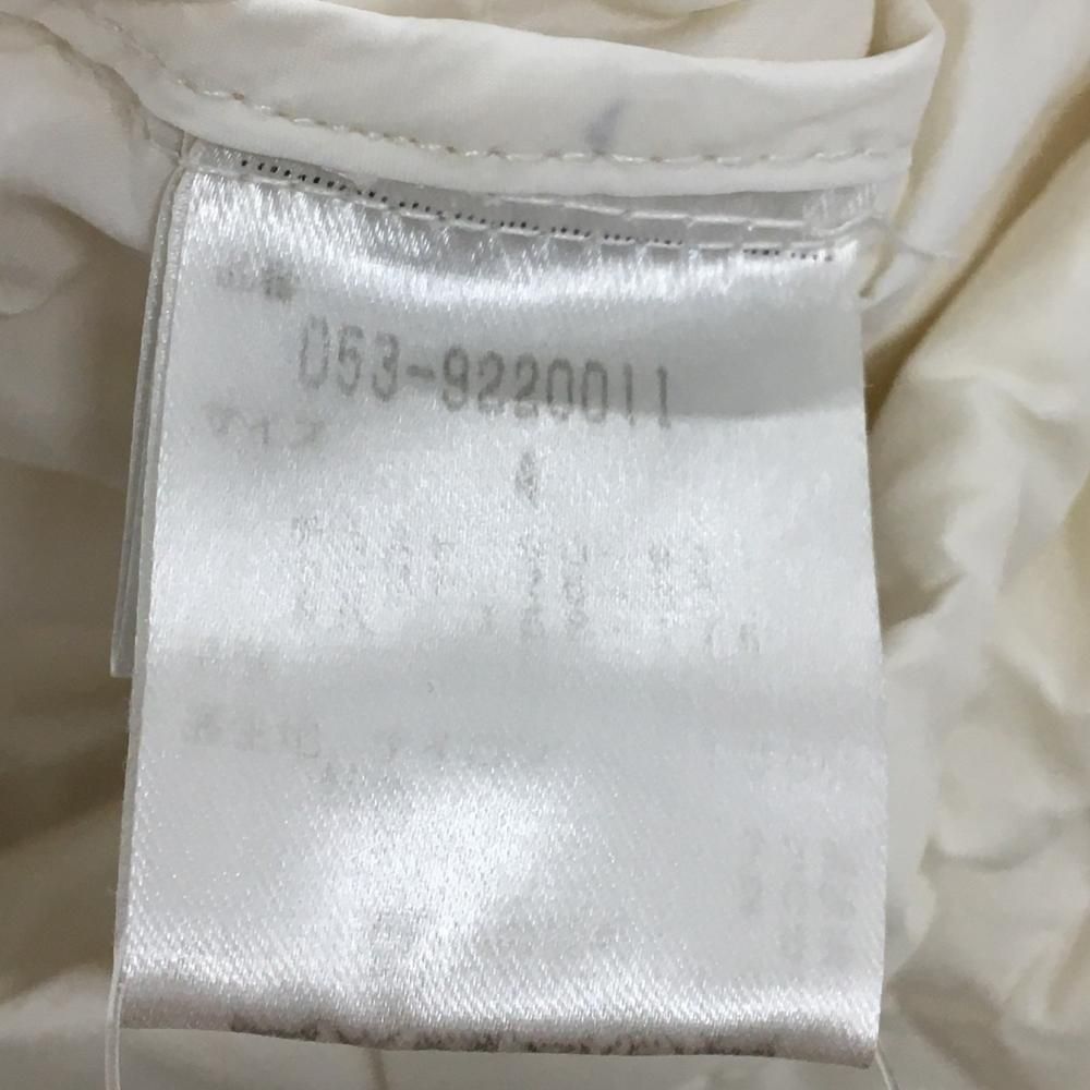 4WAYダウンジャケット 白×黒