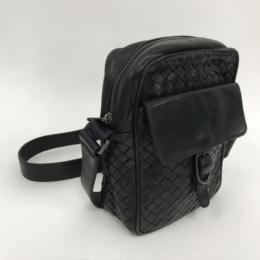 BOTTEGA VENETA ボッテガ ヴェネタ ショルダー バッグ ブラック □□