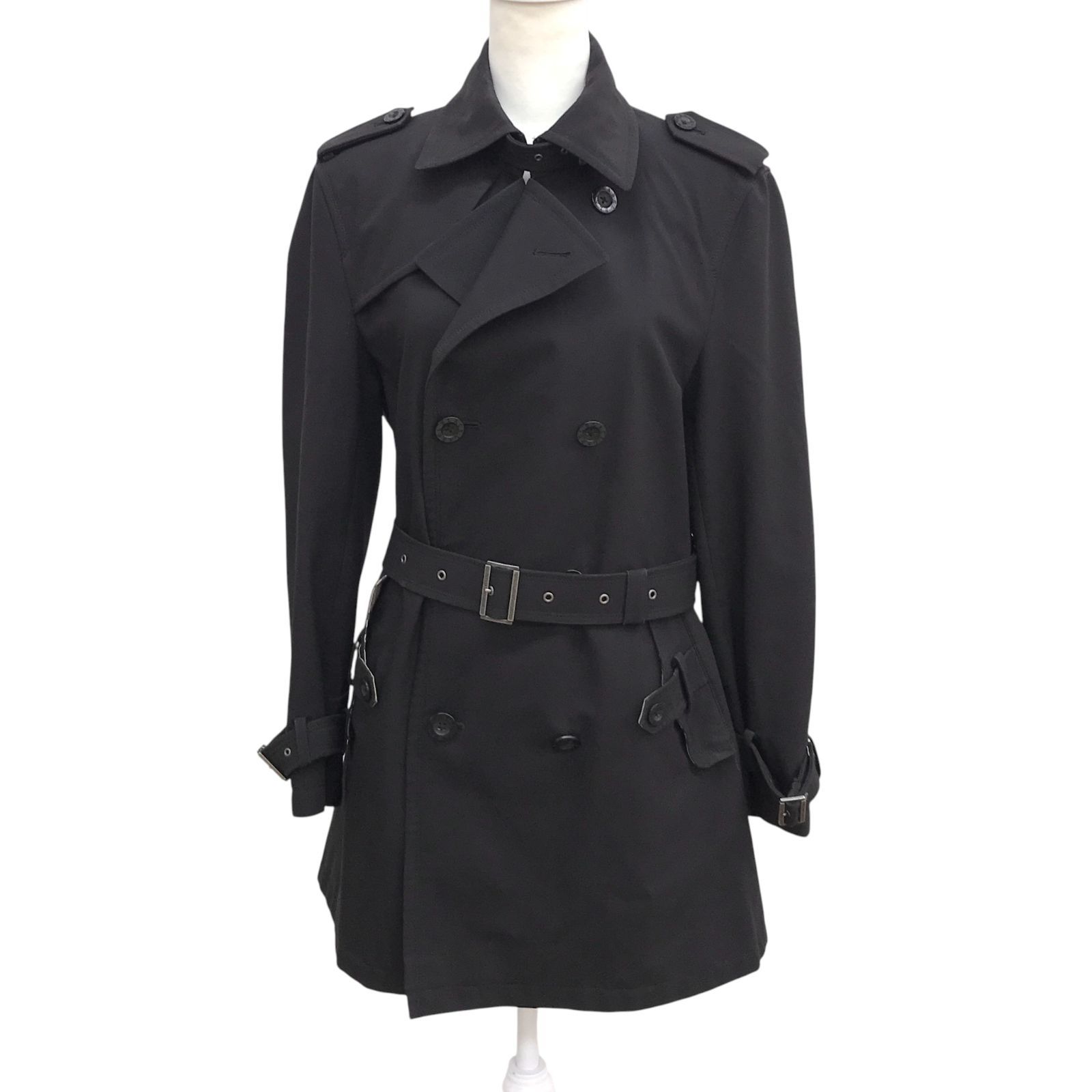 【美品】Burberry ブラックレーベル　トレンチコート　ノバチェック　L Z1558 BURBERRY BLACK LABEL バーバリーブラックレーベル メンズ