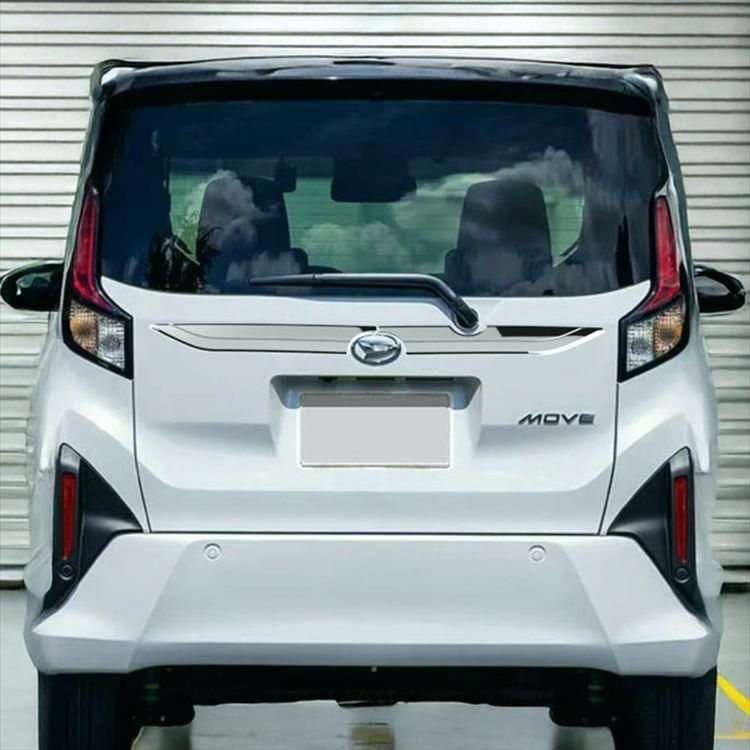 ムーブ バックドアガーニッシュ 2P リアガーニッシュ リアエンブレム左右 メッキパーツ MOVE LA850S LA860S BRIGHTFACE_UK