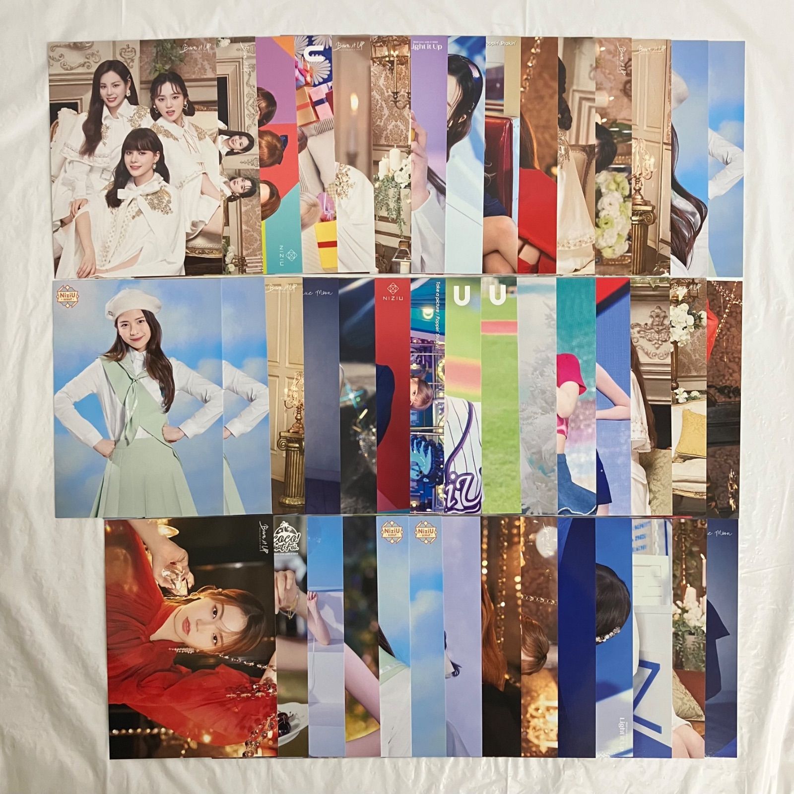 NiziU ラントレ 12枚セット NiziU Burn it up ラントレ コンプリート