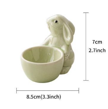 エッグスタンド うさぎ兎ウサギ可愛い お洒落 エッグカップ ゆで卵入れ