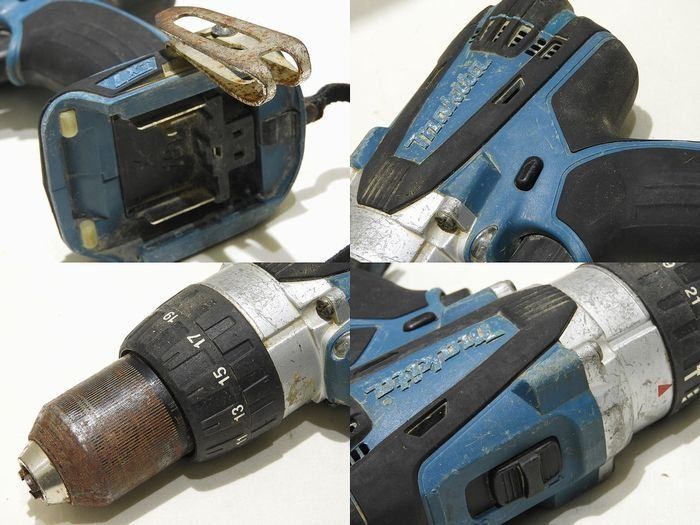 動作 済み makita マキタ HP458D 18V 充電式 電動ドライバドリル 電動工具 DIY 7J