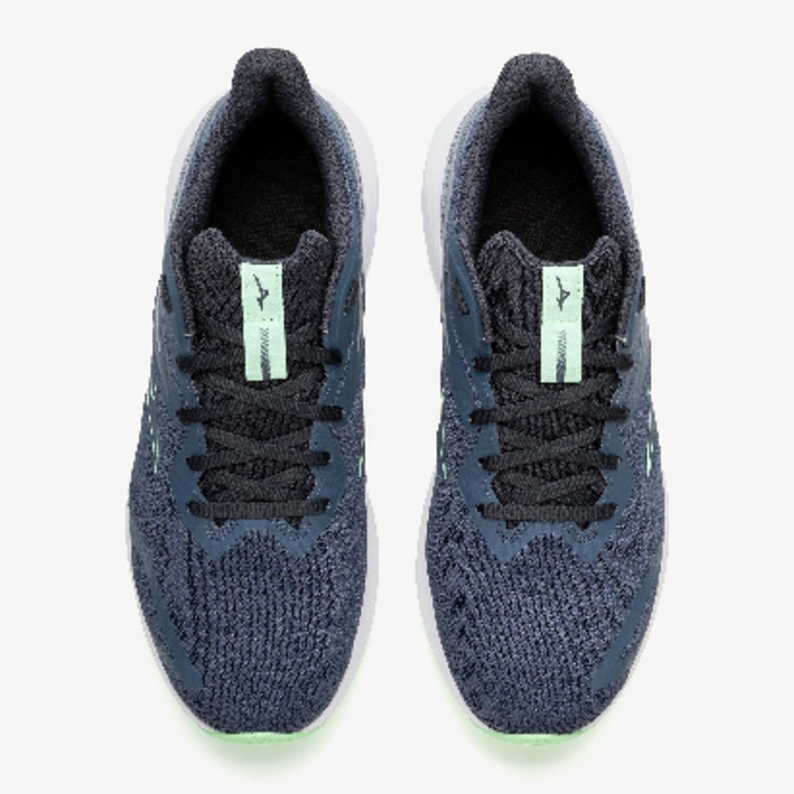 ミズノ MIZUNO ランニングシューズ エナジーランナーズ ネイビー×ネオミント 3E K1GA241211