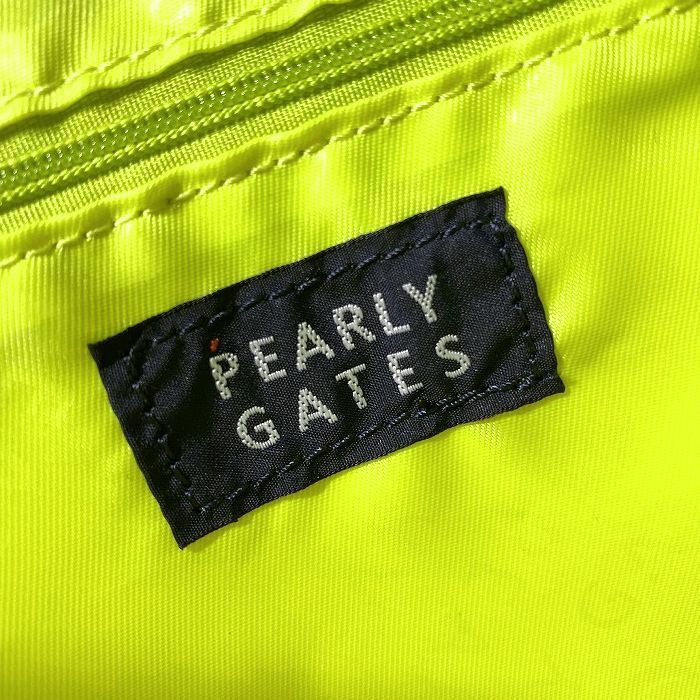 PEARLY GATES パーリーゲイツ ゴルフ 大容量 ハードエレキ柄 総柄