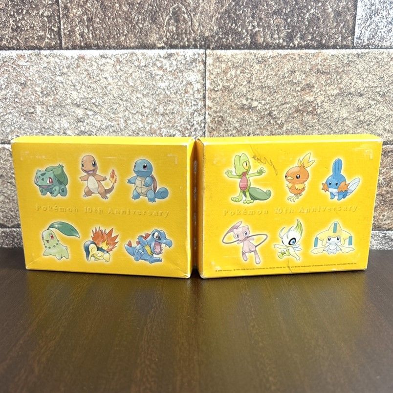 ポケモン　ポケモンセンター　10周年記念　anniversary　トランプ　中古 ポケモン 10周年 10th アニバーサリー ポケモントランプ - メルカリ