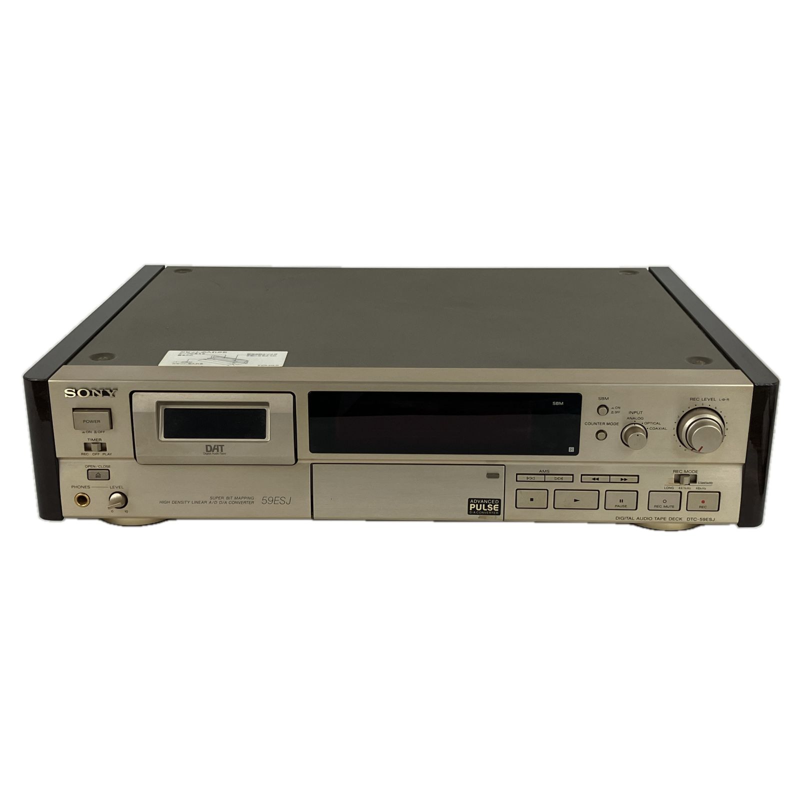 SONY DTC-59ESJ DATデッキ リモコン ジャンクY10570294