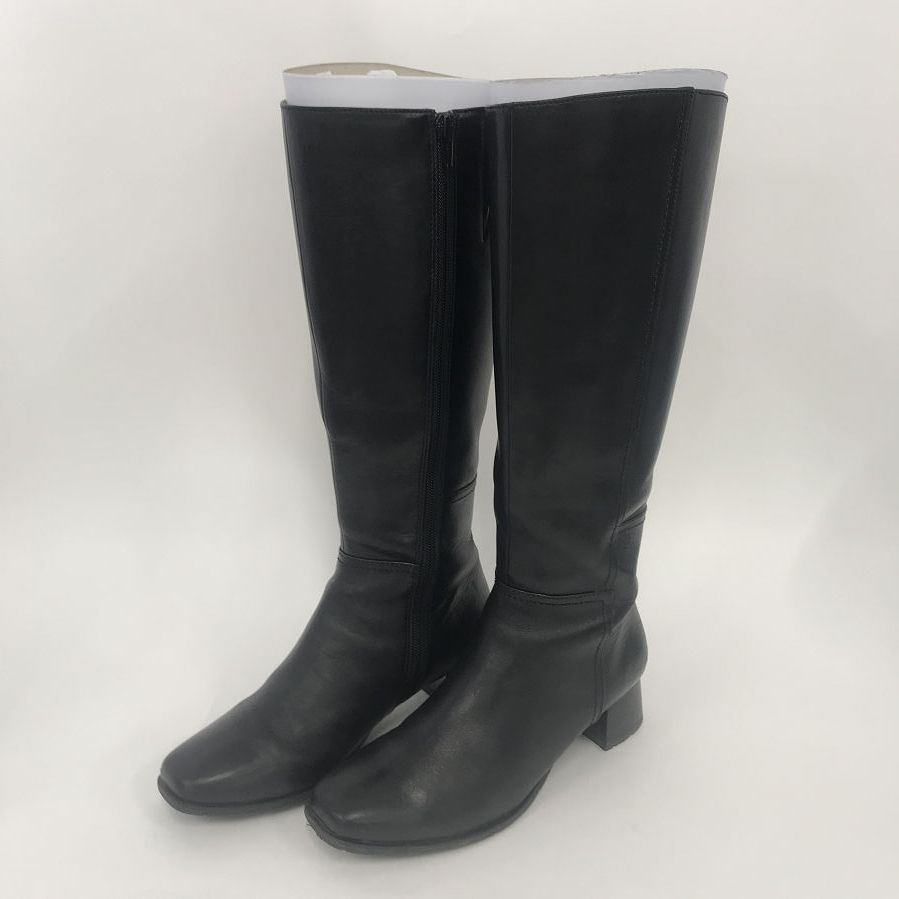 MODE KAORI モードカオリ パッチ ワーク ブーツ 21406 ブラック 24cm