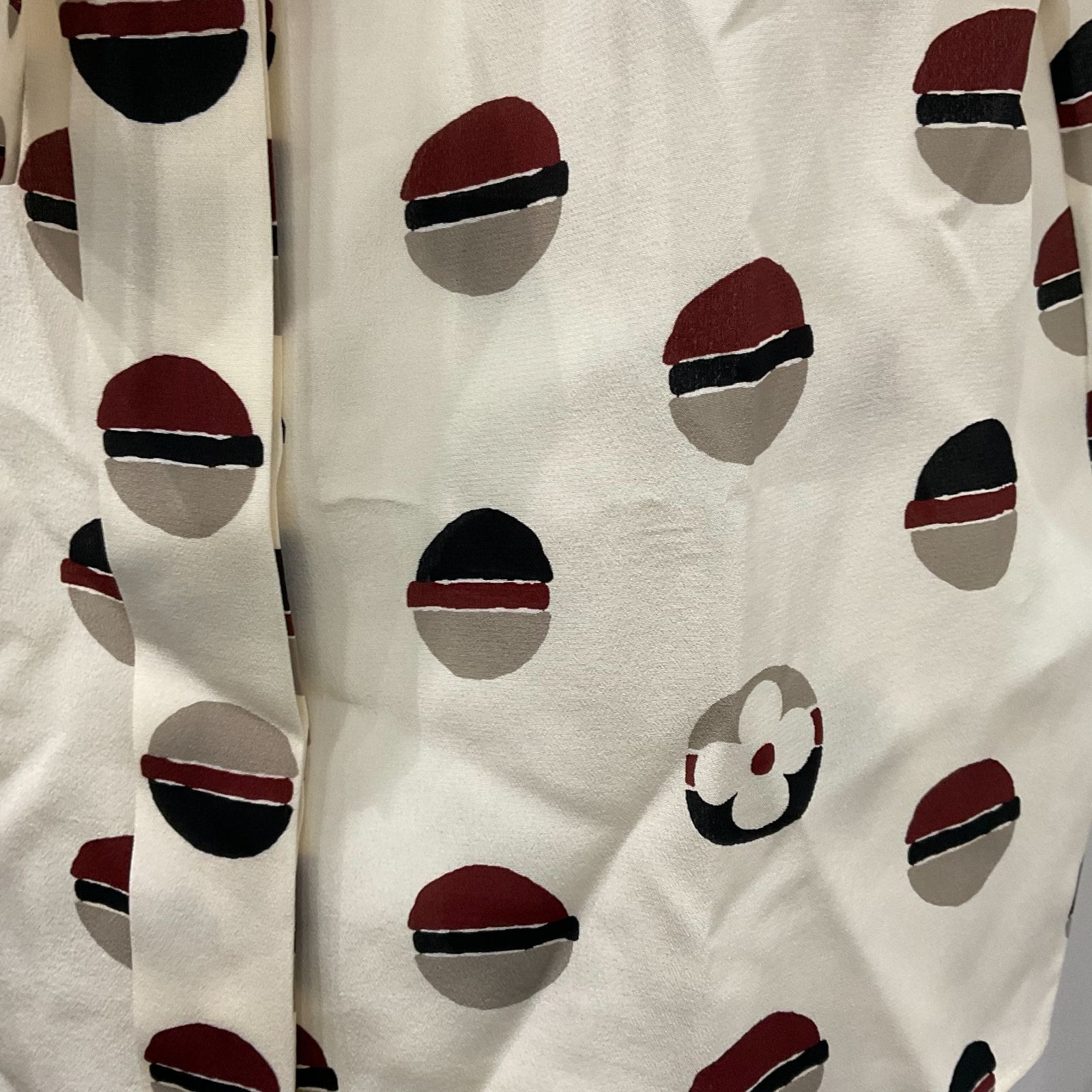 シルク ブラウス