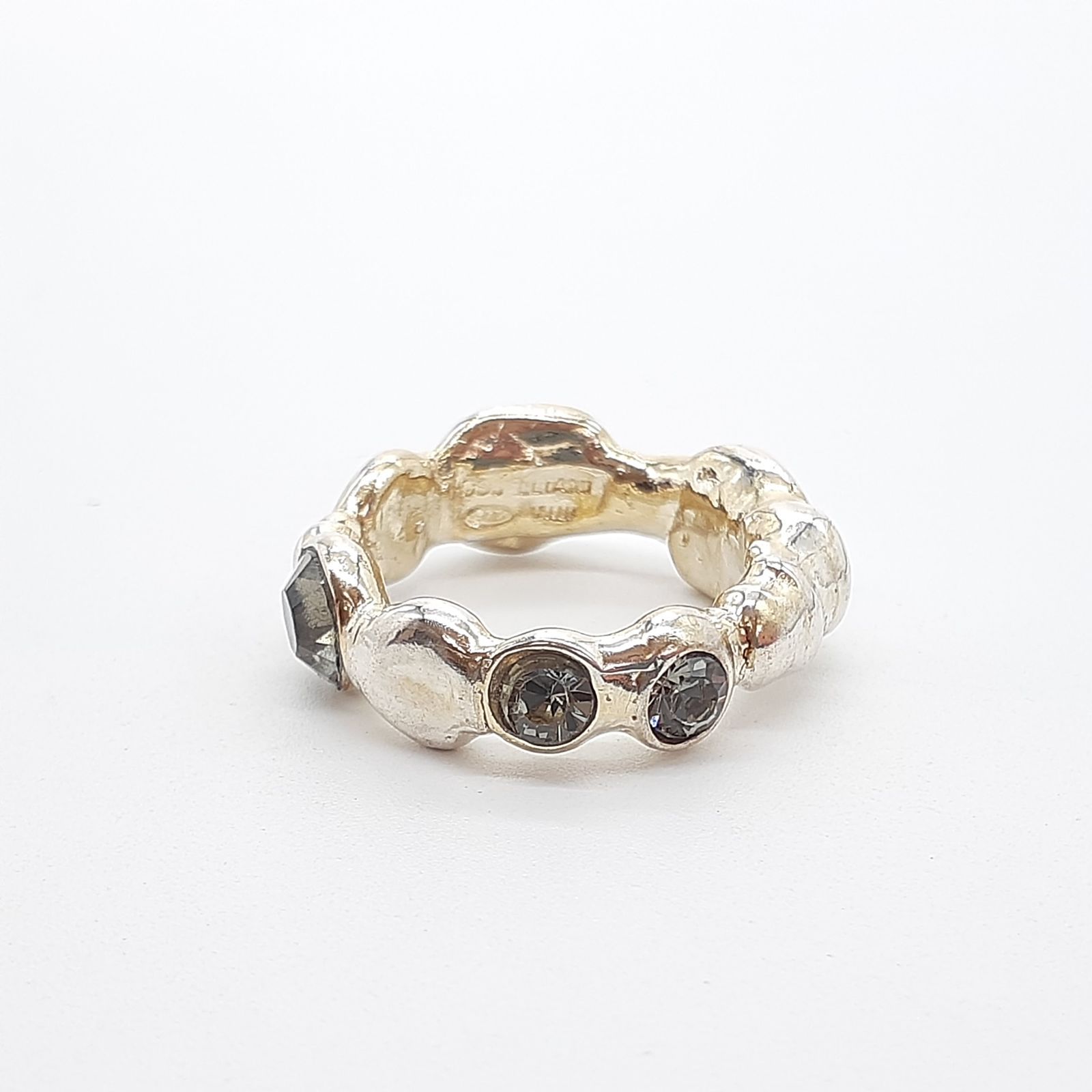 【SALE‼️】イオッセリアーニ　8連リング　シルバー　約10号 SALE‼️】イオッセリアーニ 8連リング シルバー 約10号 - メルカリ