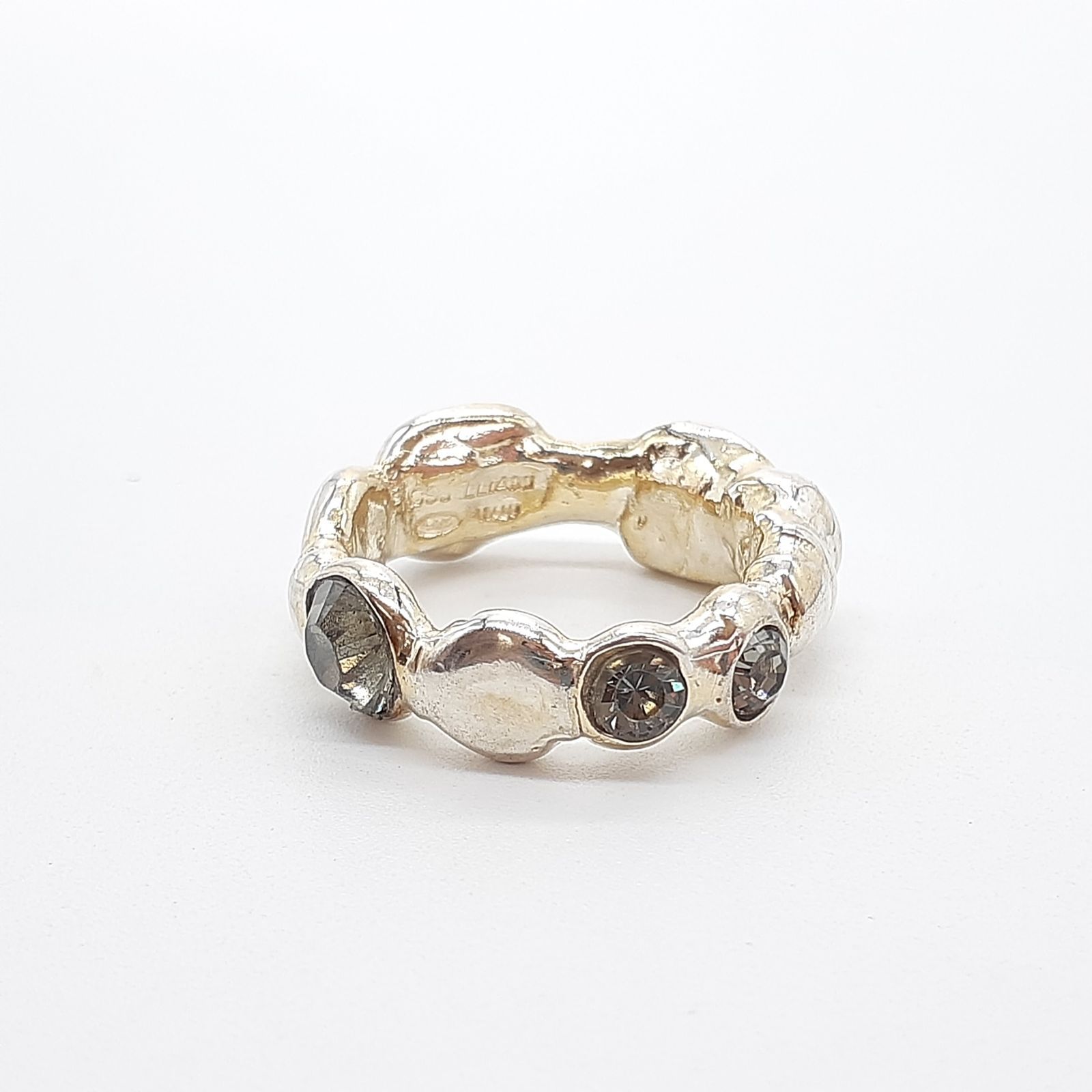 イオッセリアーニ　シルバー925 5連リング　12-14号 IOSSELLIANI イオッセリアーニ リング CLASSIC COLLECTION Drop SILVER