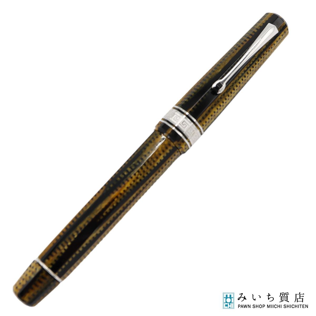 OMAS オマス 80周年 アルテイタリアーナ ブルキナ 万年筆 ペン先18 K 筆記用具 筆記未 eco 1531