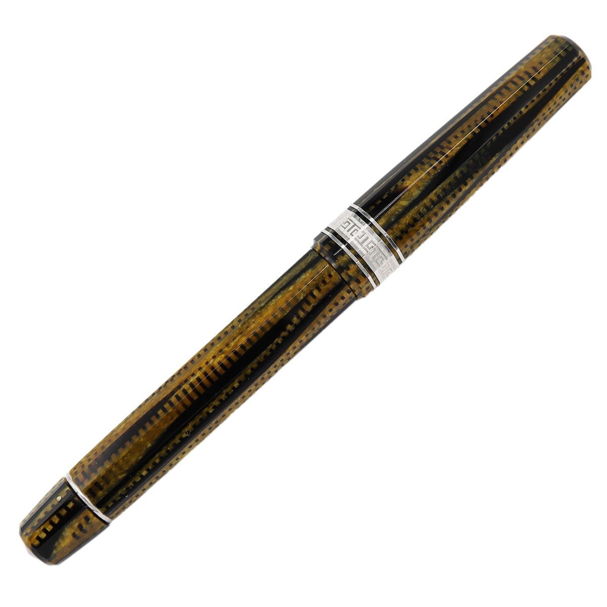 OMAS オマス 80周年 アルテイタリアーナ ブルキナ 万年筆 ペン先18K 筆記用具 筆記未 eco1531