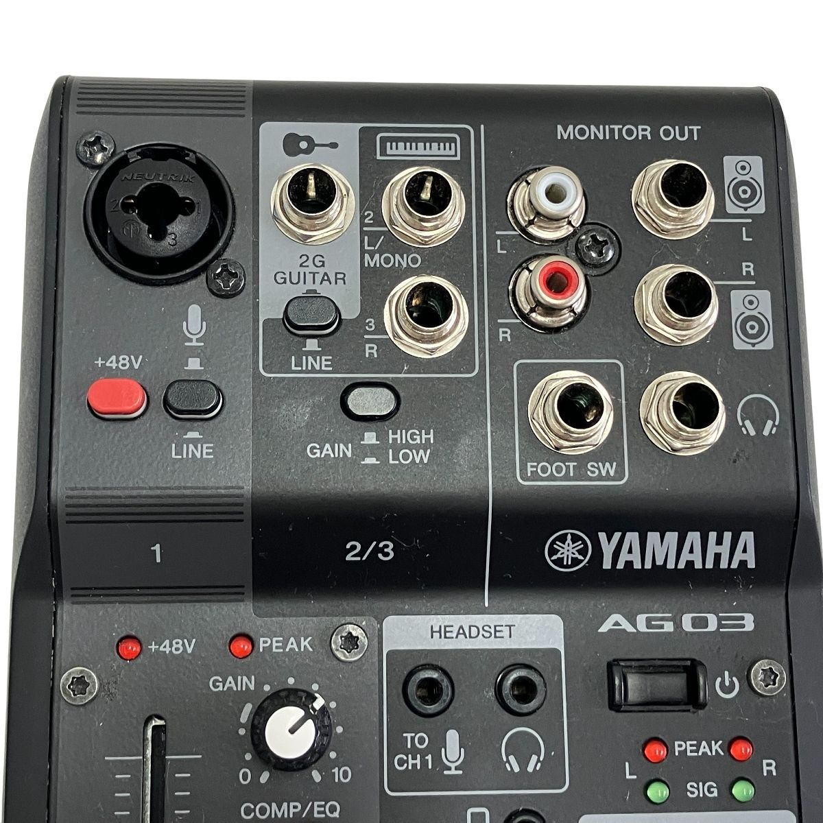 YAMAHA AG03MK2 ヤマハ ミキシングコンソール ミキサー 音響機器 T10556715