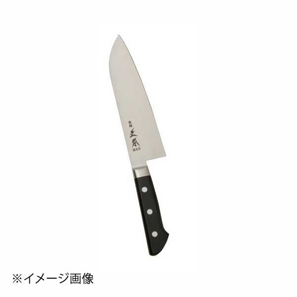 正本 モリブデン鋼 文化包丁 180mm AT5218 ツバ付 パッカーハンドル