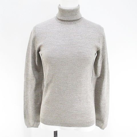 リヴァモンティ（RIVAMONTI) 長めのタートルネック シルク混 ウール