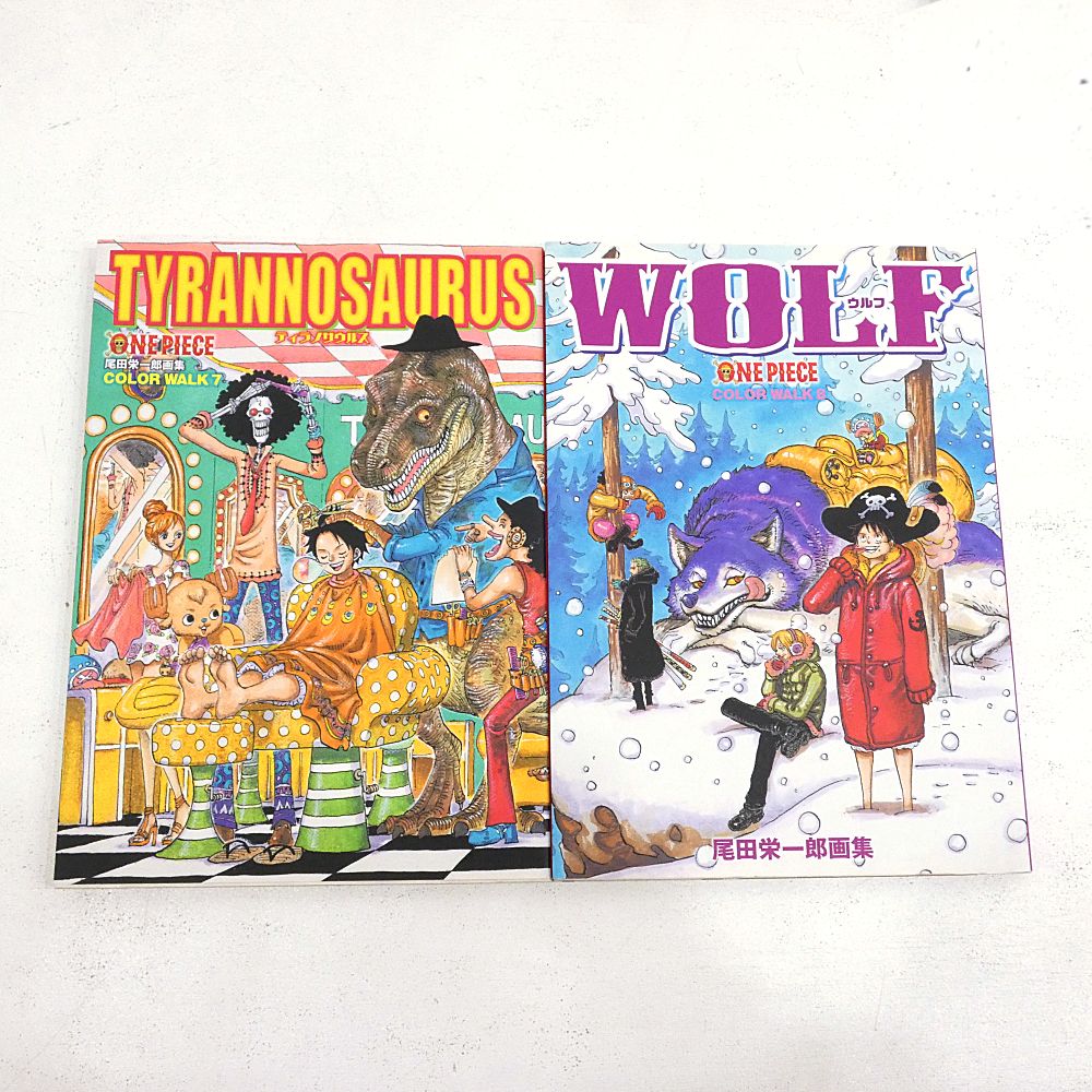 小牧店】ONEPIECEイラスト集 COLORWALK 1～10巻セット 尾田栄一郎画集