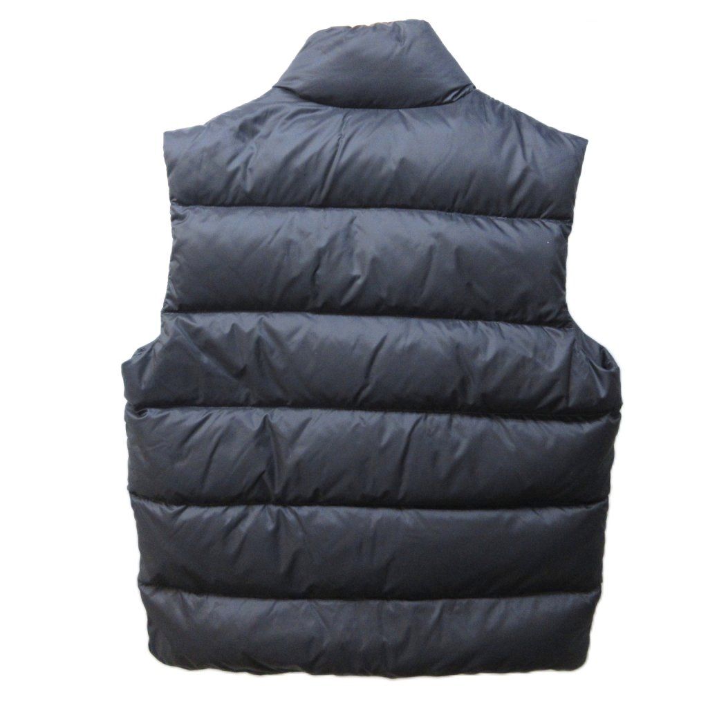 モンクレール MONCLER GIDE ジード ダウンベスト ジャケット ロゴワッペン 黒 ブラック 2 約M 43330 50 68959 1029
