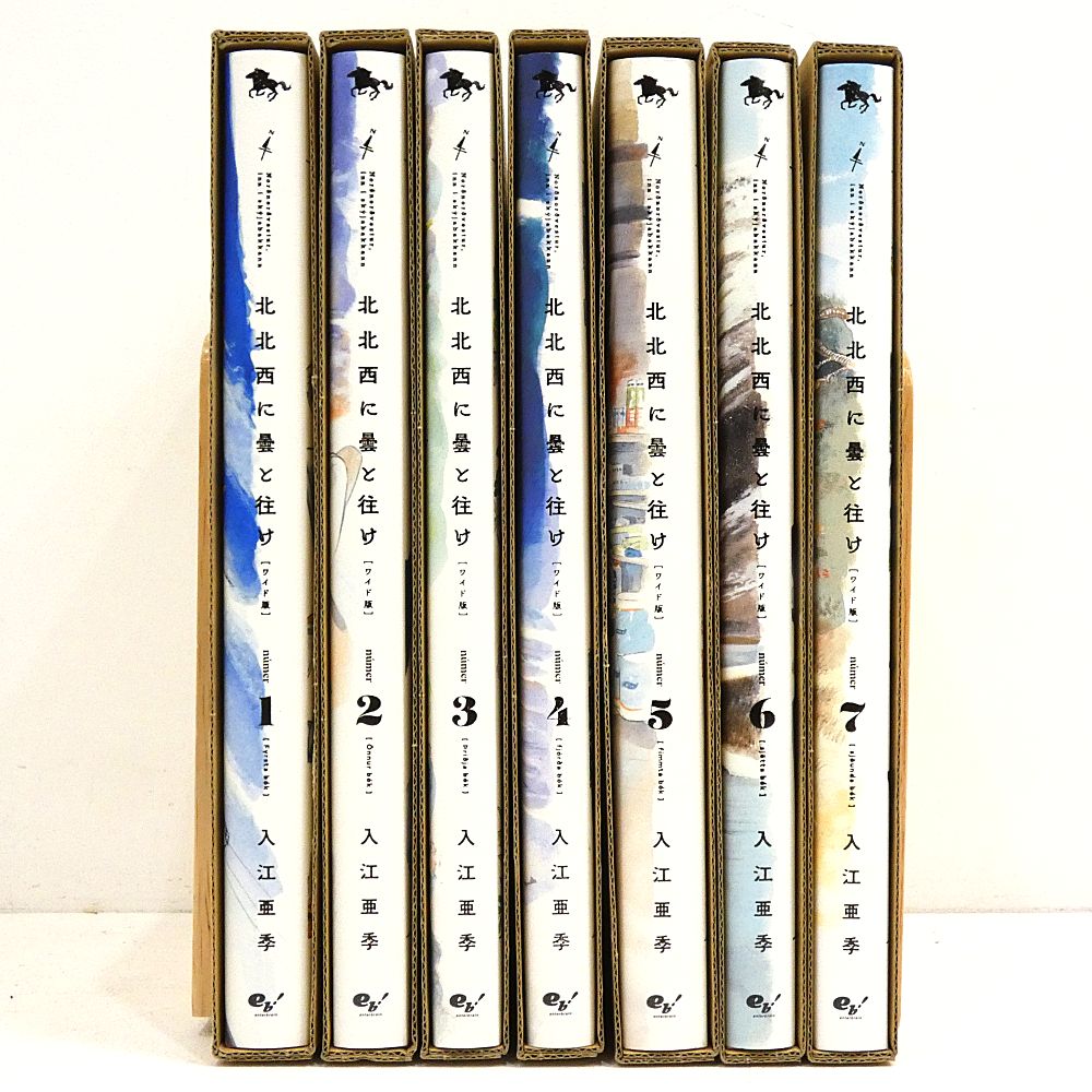 北北西に曇と往け ワイド版 1～7巻セット 初版 入江亜季 I 207-3638