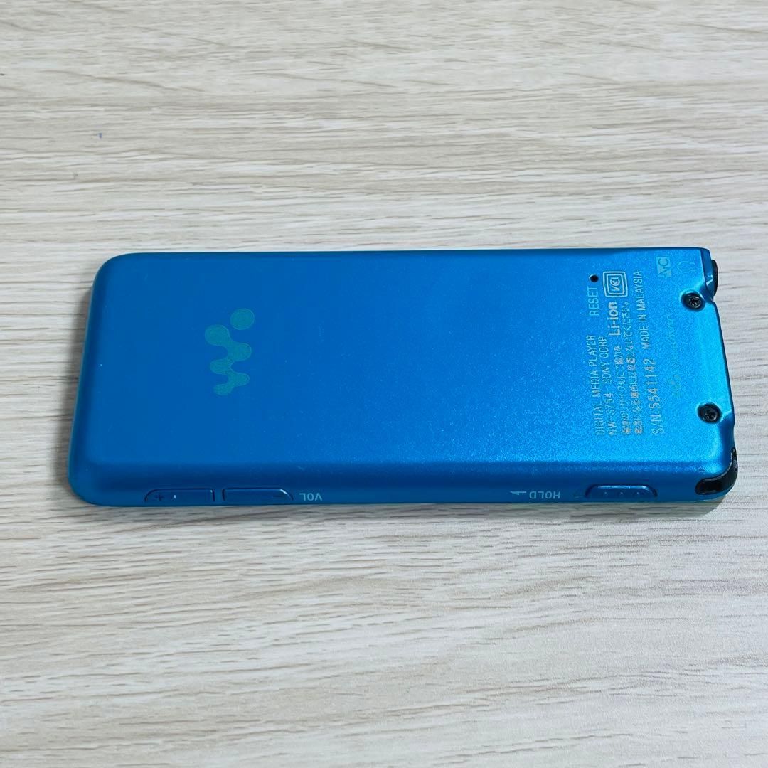 SONY ウォークマン ソニー NW-S754 動作品 ブルー 青 8GB - メルカリ
