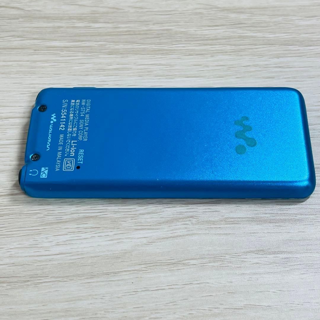 SONY ウォークマン ソニー NW-S754 動作品 ブルー 青 8GB - メルカリ