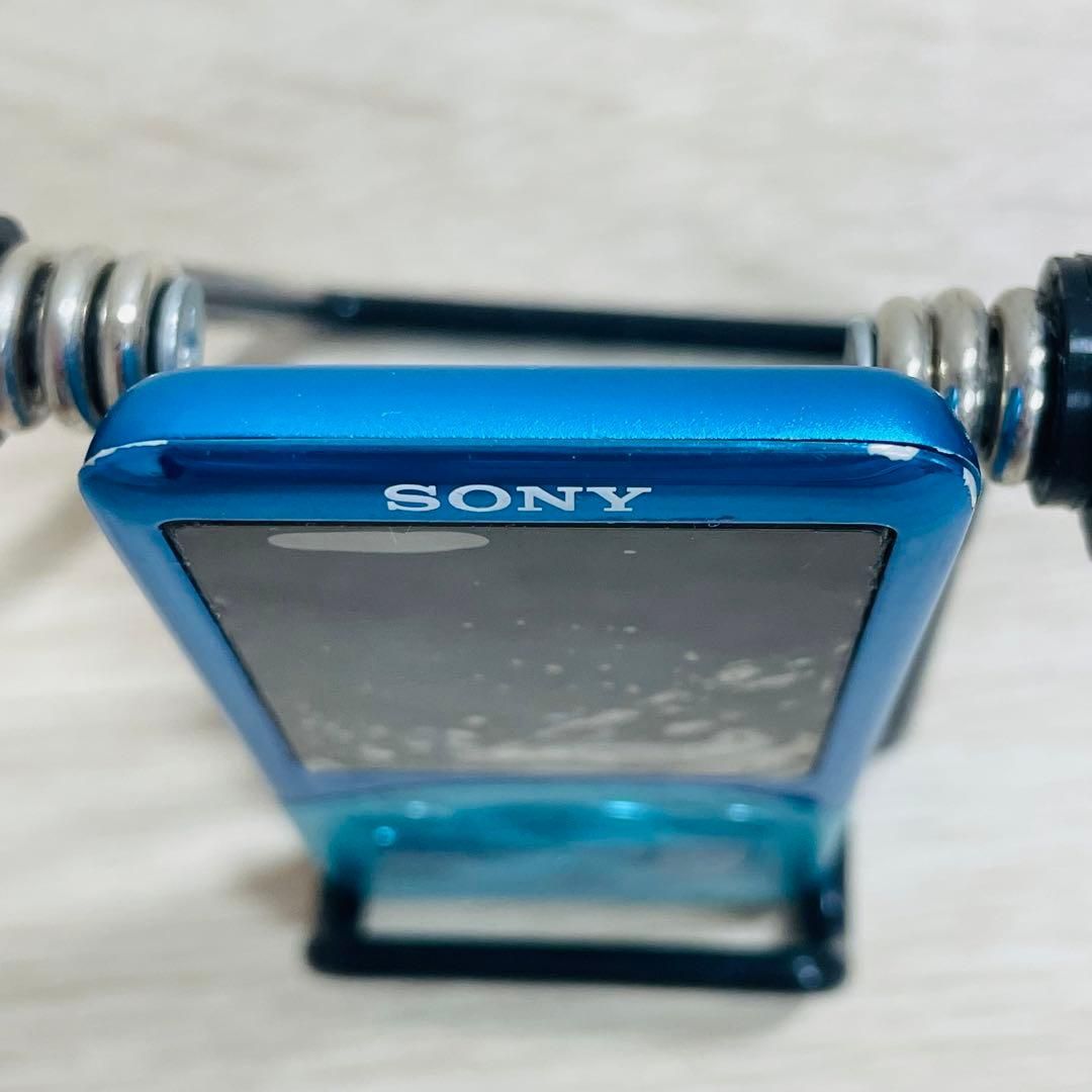 SONY ウォークマン ソニー NW-S754 動作品 ブルー 青 8GB - メルカリ