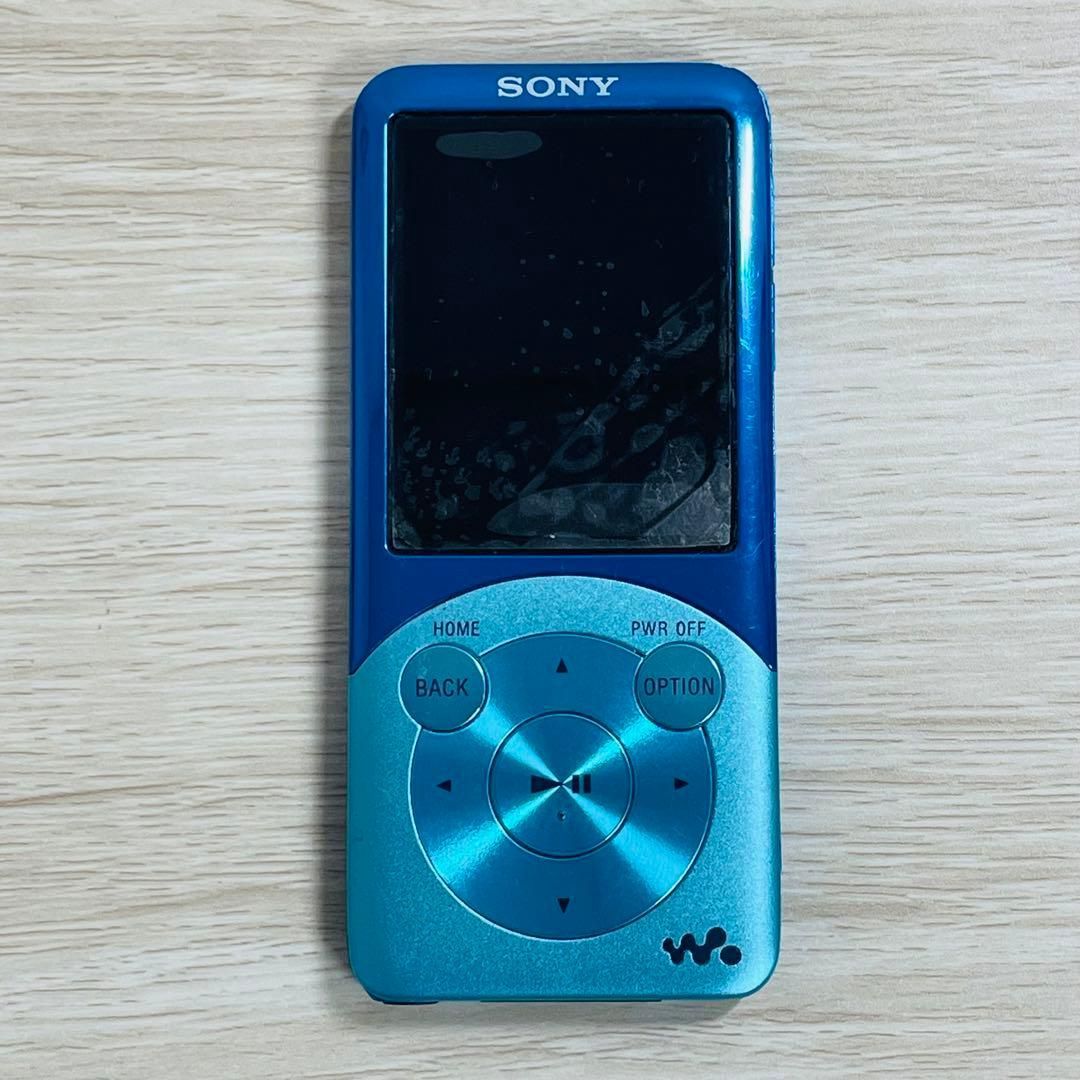 SONY ウォークマン ソニー NW-S754 動作品 ブルー 青 8GB - メルカリ