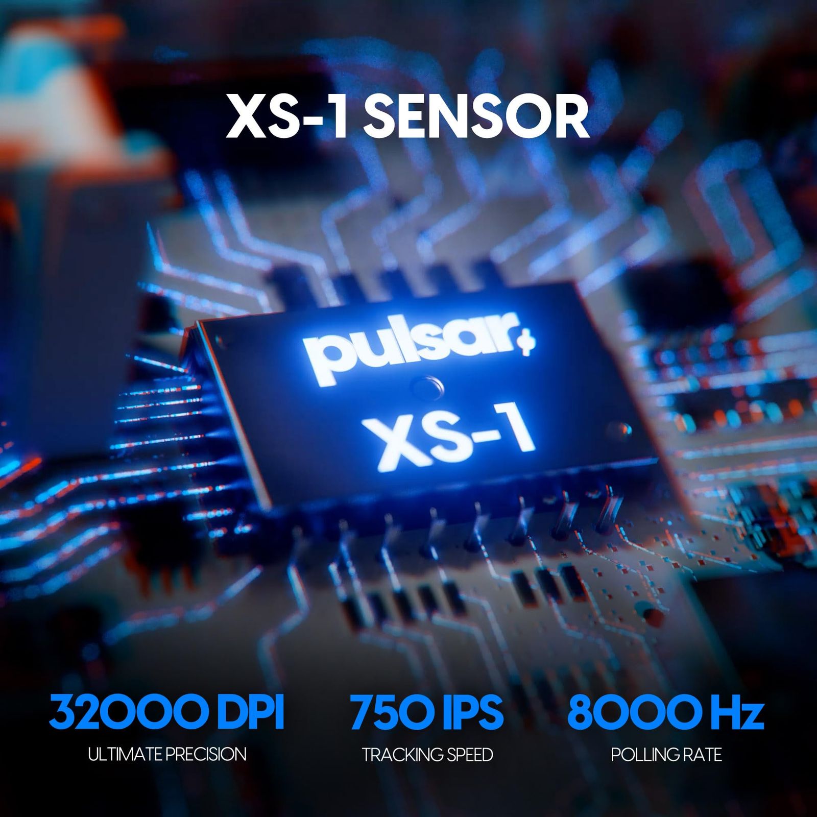 Pulsar Gaming Gears X3 LHD ワイヤレス ゲーミングマウス 超軽量 55グラム 1ms 32000 DPI Optical swhich XS-1 Flagship Sensor