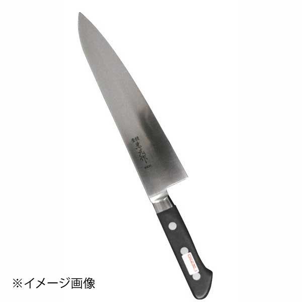 兼元 INOX 牛刀 240mm POM柄 ツバ付