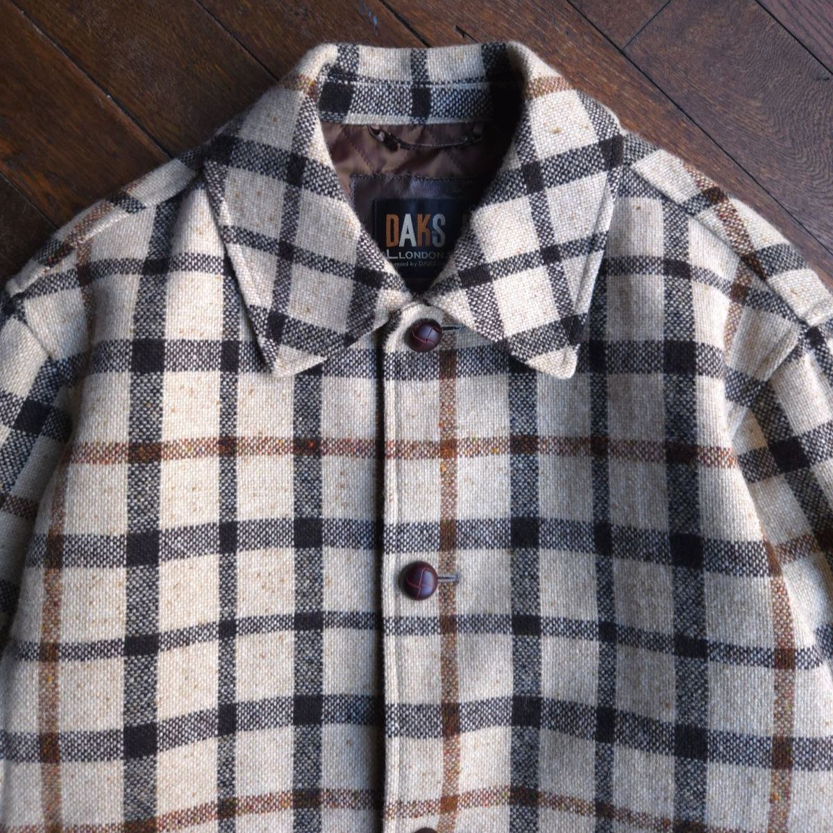DAKS LONDON 黒 カバーオール
