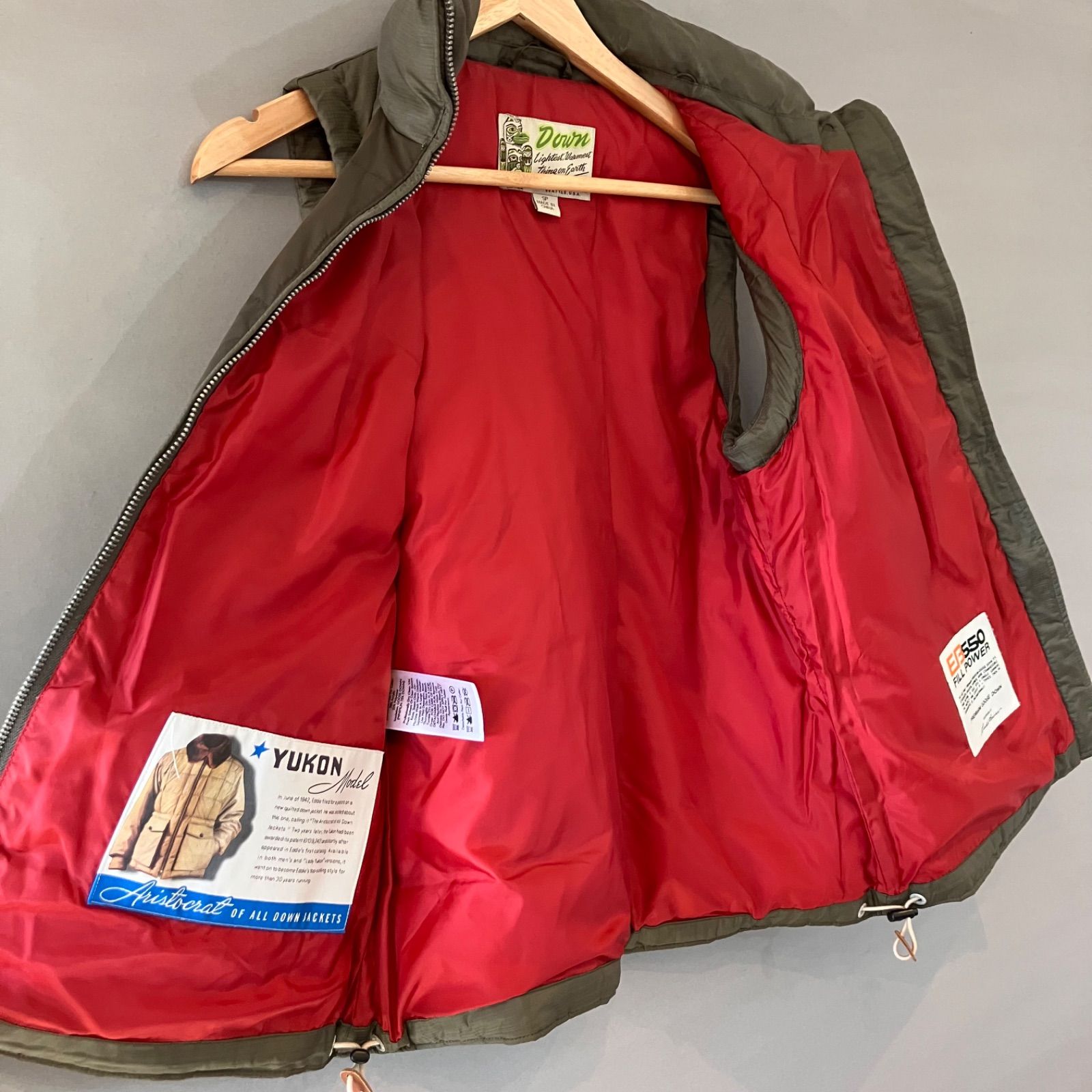 eddie bauer エディーバウアー ダウンベスト PREMIUM GOOSE DOWN TALON